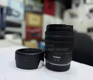 Canon Rf 24-105mm F4 STM Lens With Hood (Neatly Used)