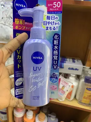 Nivea UV Super Water Gel SPF50 PA+ Sunscreen 140g Original Japan
