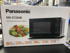 Panasonic NN-ST266B Solo Microwave Oven – 20L