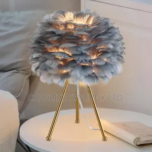 Feather Table Lamp
