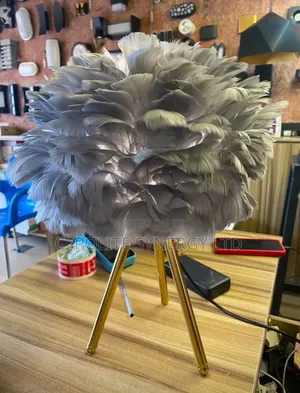 Feather Table Lamp