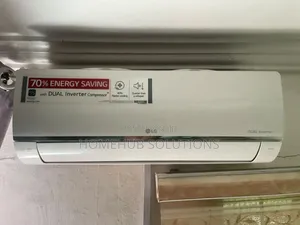 Very Clean 1.5hp LG Dual Inverter Air Conditioner With Complete Kits