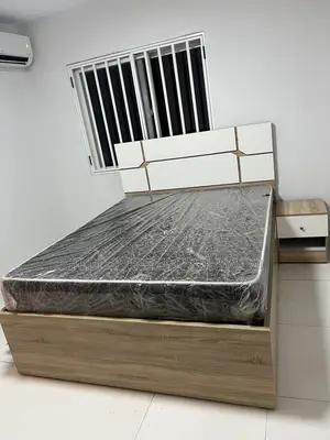 HDF Bed Frame With Storage