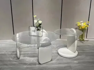 2in1 Glass Table