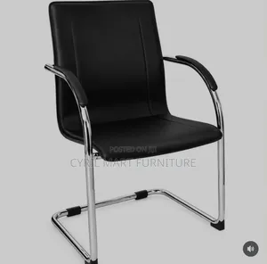 Executive Office Visitor Chair – Chrome Frame