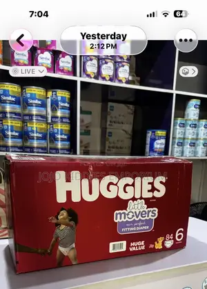 Huggies Little Movers Size 6