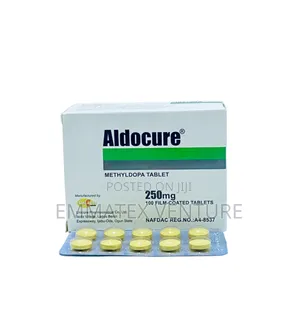 Aldocure Tablet 250mg (Methylodopa) X100