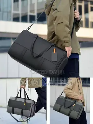 Leather Duffel Bag