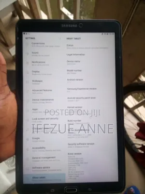 Samsung Galaxy Tab E 9.6 16 GB Black