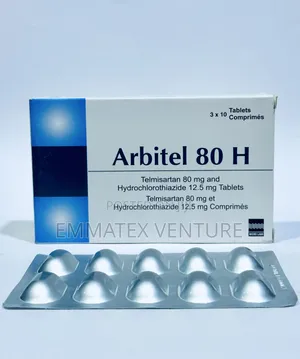 Arbitel 80 H Tablet (Telmisartan + HCTz) X30