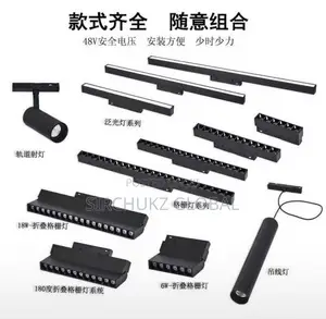 48V Magnetic Track Lighting System (Modular LED Track Light System)