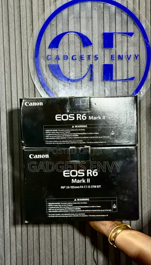 Canon Eos R6 Mark Ii Mirrorless Camera With 24-105mm Lens