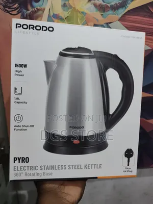 Porodo Pyro Electric Stainless Steel Kettle