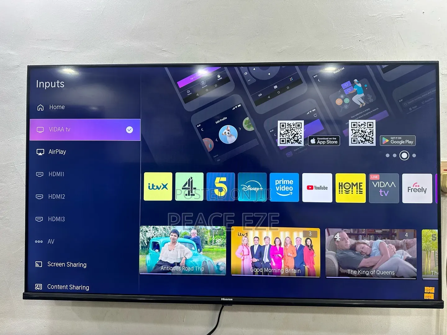 43" Hisense Qled E7 Display Smart TV