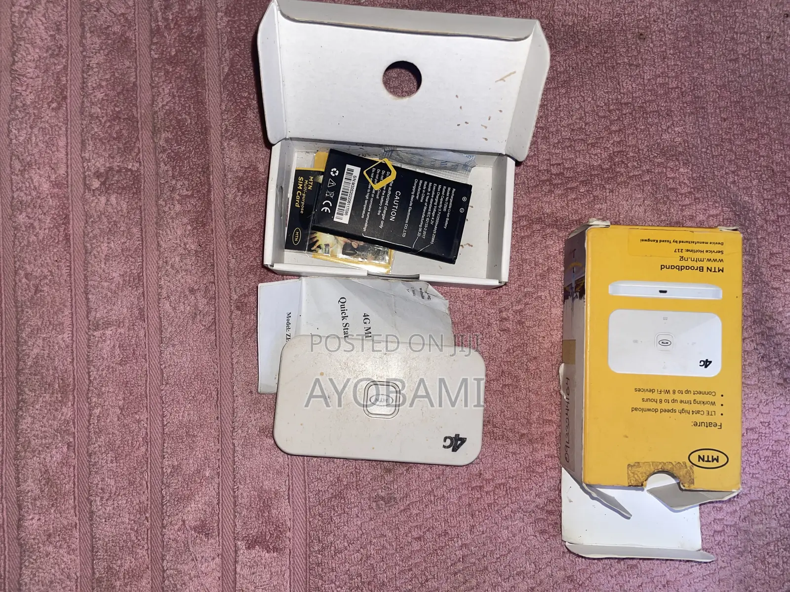 MTN 4g Broadband Modem