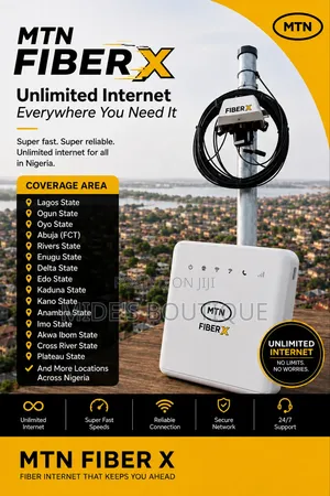 MTN Fibre X (Unlimited Data Router)÷