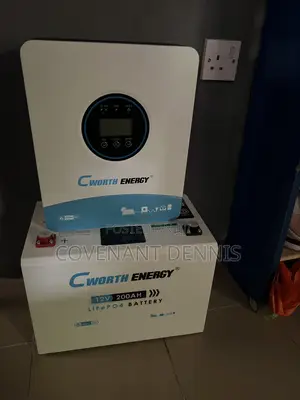 Cworth 2.5kwh 12v Lithium Battery With 1.8kva 12v Hybrid Inverter