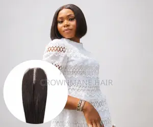 Bone Straight 8-Inch 2x6 Lace Closure – Human Hair