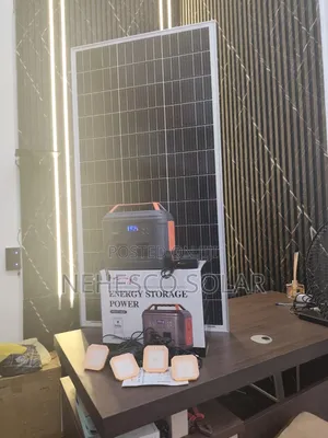 No Fuel, No Noise! 550W Portable Solar Power Station