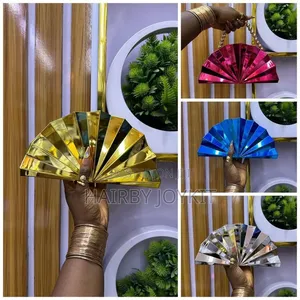 Fan Mattallic Fashion Purse