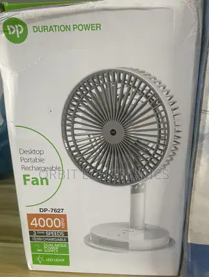 Desktop Portable Rechargeable Fan