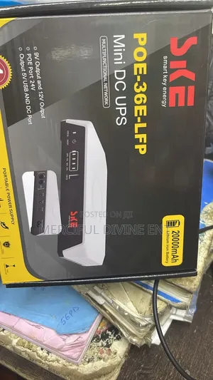 Ske 20000mah Poe -36e-LFP Mini Dc Ups