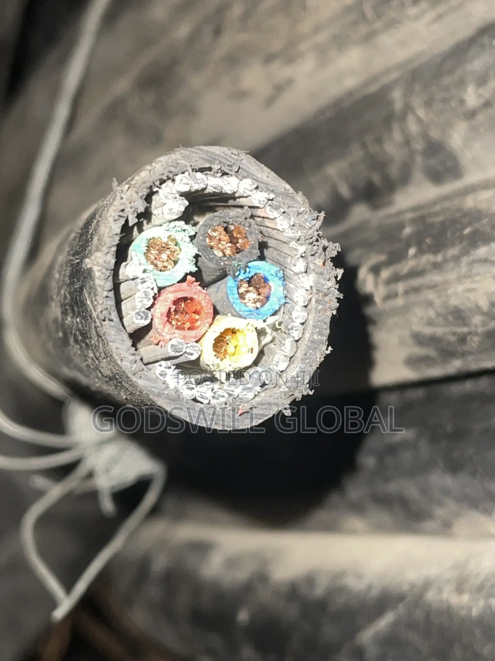 10mmx5core Amoured Cable
