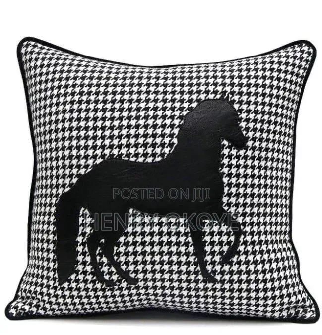 Ivey Black Pillows
