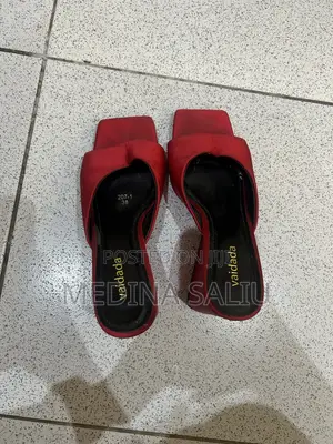 Lovely Red Mules