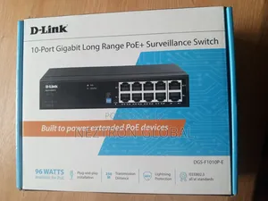 DGS-F1010PE Gigabit LR+surveillance Switch