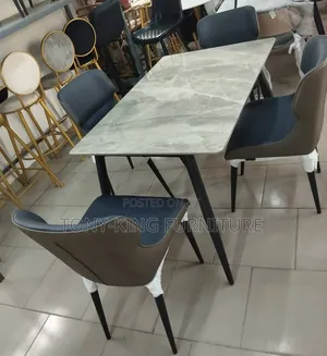 Imported Marble Dining Table Set