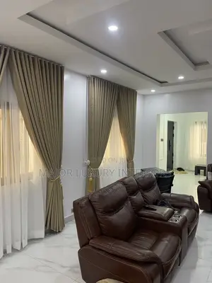 Highest Grade Curtain With Wave Design Pattern