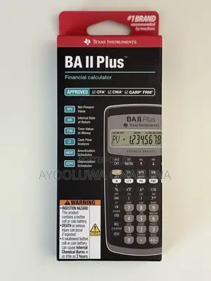 Texas Instrument BA II Plus Financial Calculator