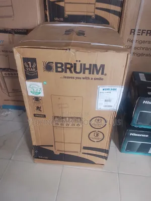 Brand New Brhum 4 Burners 50 by 50 Standing Cooker