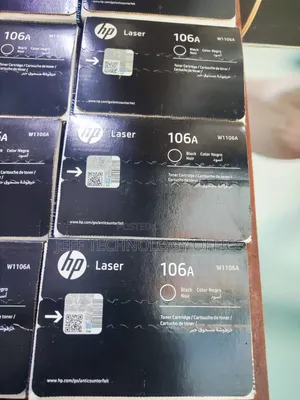 HP 106A (W1106A) Black Original Laser Toner Cartridge.
