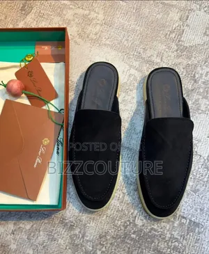 Original Loro Piana Men's Half Shoes 100% Authentic Guaranteed