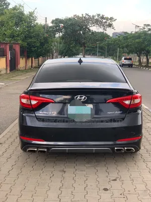 Hyundai Sonata Limited 2.0T 4dr Sedan (2.0L 4cyl Turbo 6A) 2015 Black
