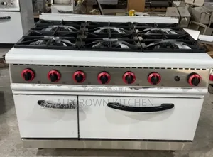 6 Burners Gas Cooker With Oven