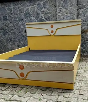 Yellow and White 4x6 Bed Frames + Floors