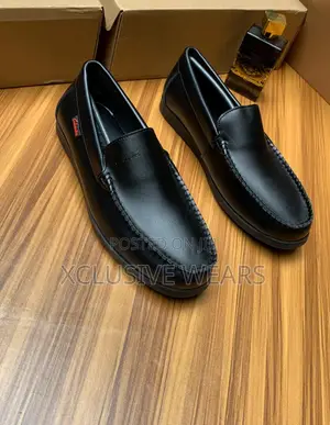 Exotic Men's Clarks Loafers Black