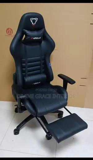 High Class Furgle Gaming Chair-Black