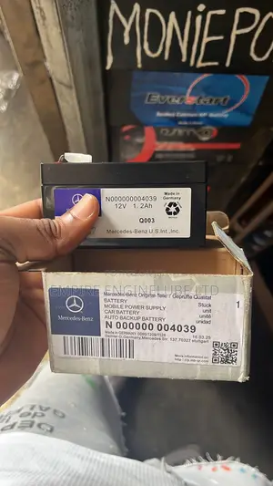 Mercedes Auxiliary Battery 12v 1.2ah