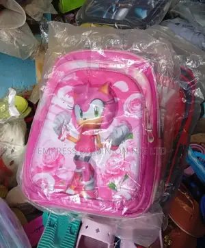 Pink School Bag