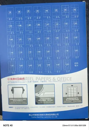 Inkjet Label 3 In1