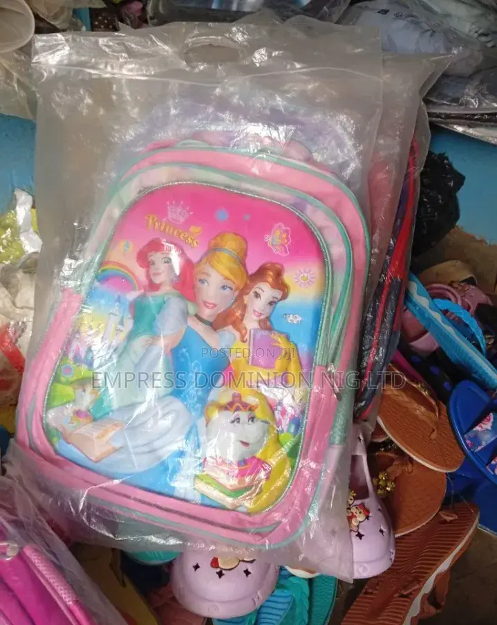Pink School Bag