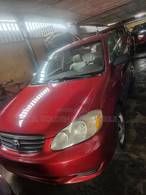 Toyota Corolla 2004 Red