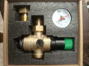 Pressure Regulator With Meter