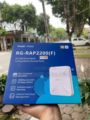 Ruijie Reyee RG-RAP2200(F) AC1267 Wi-Fi 5 Ceiling Access Point