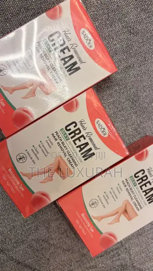 SADOER Peach Silky Hair Removal Cream (4g X 10 Sachets)
