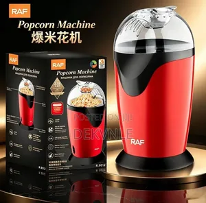 RAF Electric Popcorn Machine - Hot Air Popcorn Maker Home Popper